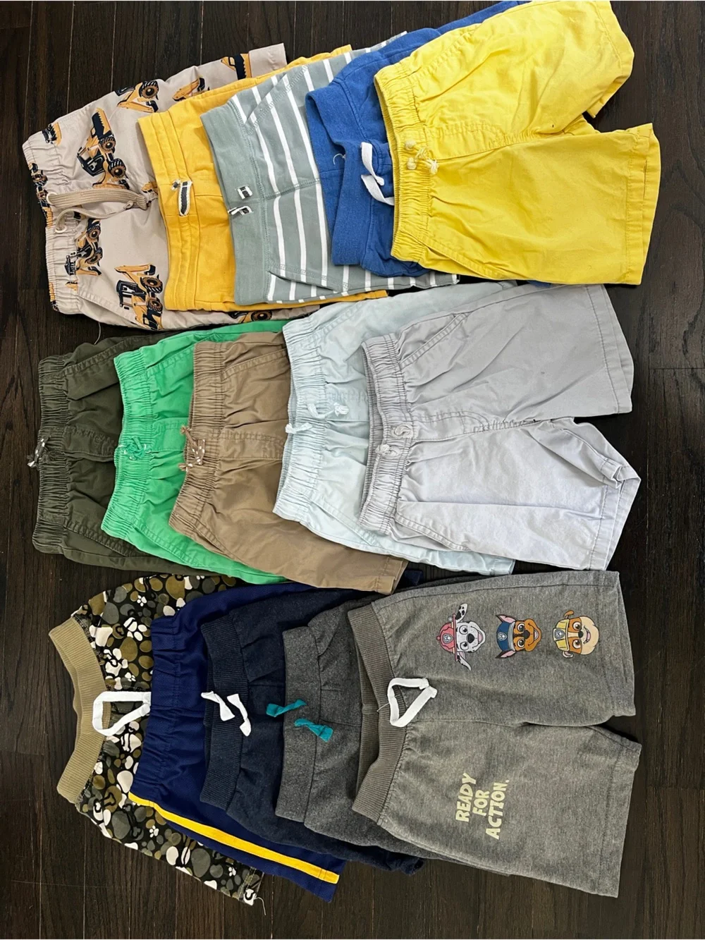 Kids Mix & Match Cotton Shorts Bundle - Assorted Colors